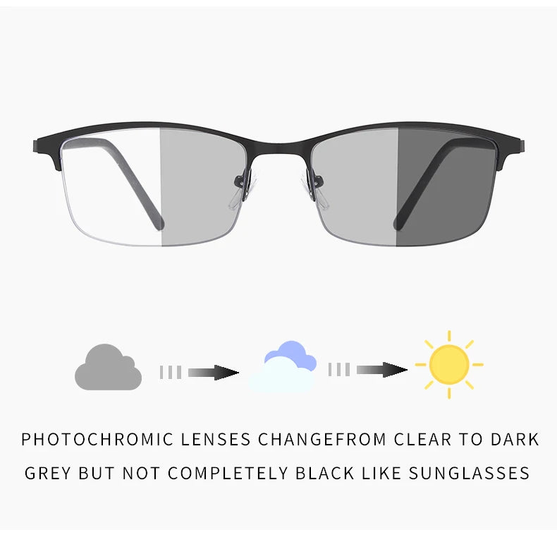 Blue Light Blocking Glasses Reading Glasses For Men's Women Metal Ultra Light Frame Computer Goggles Anti Radiation Antiglare