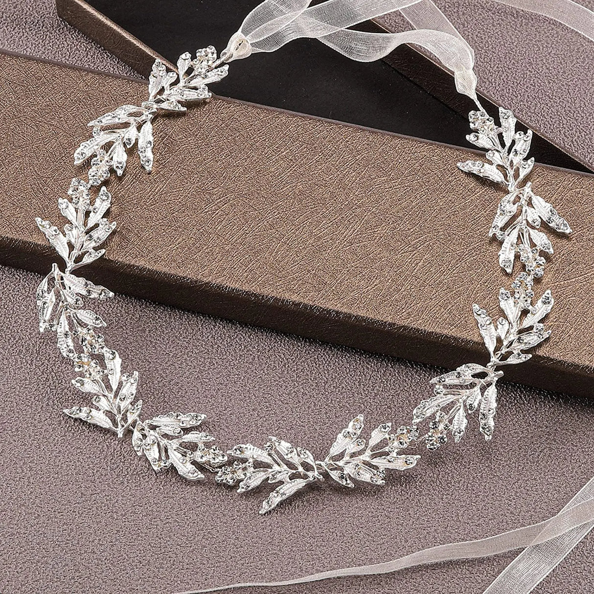 Wedding Headbands For Women Bride Handmade Crystal Rhinestone Tiaras Silver Color Hairbands Hair Accessories Queen Headband Gift