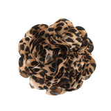New Leopard Print Big Flower Women's Hair Claws Vintage Hairpin Simple Barrette Ponytail Hair Clamps Hair Accessories for Women