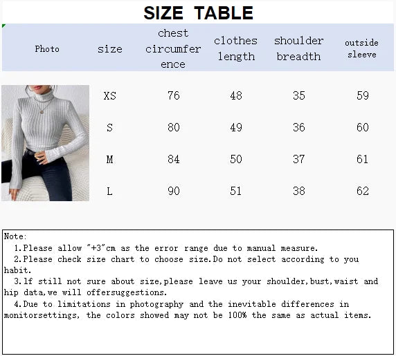 Autumn and Winter Sexy Texture Pit Stripe Slim Knit Long Sleeve Women's t-shirt New High Neck Women's Tops Casual Women's Tops
