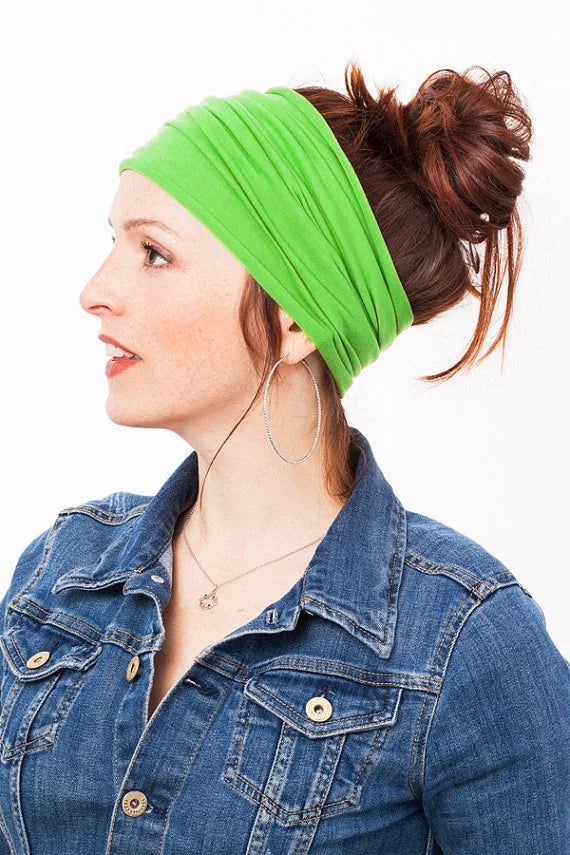Summer Sports Yoga Headbands for Women Simple Adjustable Men Running Absorb Sweat Elastic Hair Bands Solid Headband Wholesale