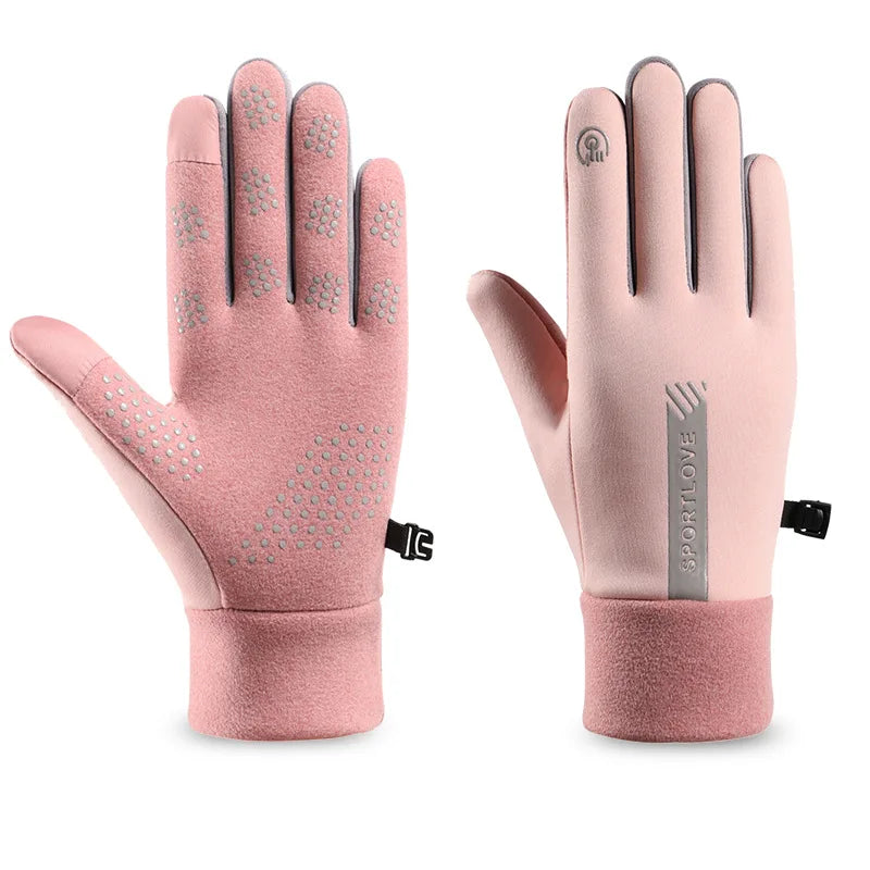 NEW Winter gloves men women Windproof Non-slip Touch Screen Warm Mittens,For Outdoor Cycling,Driving,Skiing,Running