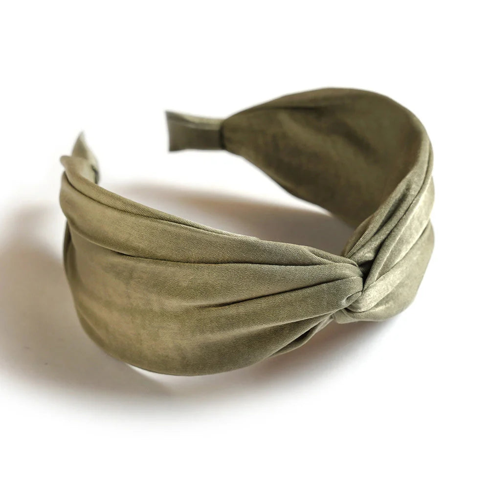 Women Hairbands Wide Female boho ties headband accessories Bow Hair Hoops Headwear Floral Hair Accessories Girl Head Band Lady