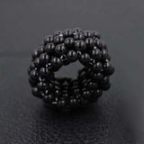 Handmade Pearl Bead Hair Ties Pearl Elastic Hairbands Beautiful Headwear Woman Fashionable Hair Accessories Korean Styling Tools