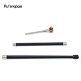 Red Diamond Type White Walking Stick with Hidden Plate Self Defense Fashion Cane Plate Cosplay Crosier Stick 90cm