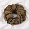 Elastics Chiffon Hair Band Solid Color Big Circle Scrunchies for Women Girl Ponytail Holder Hair Rope Hairband Hair Accessoires