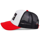 Five-Pointed Star Printed Baseball Net Caps Spring and Summer Outdoor Adjustable Casual Hats Sunscreen Hatcreen Hat