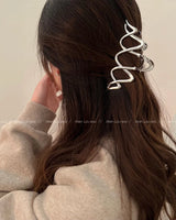 Fashion Geometric Metal Hair Claw Clips for Women Vintage Hair Clamps Crab Headband Hairpin Girls Hair Accessories Headwear