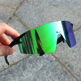 1 Lens NRC Cycling Sunglasses UV400 TR90 Sports Bicycle Glasses MTB Mountain Bike Fishing Hiking Riding Eyewear for Men Women