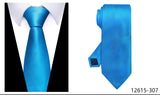 100% Silk Brand Purple Tie Men Necktie High Quality Mix Colors Silk 7.5 cm Gravatas Accessories Wedding April Fool's Day