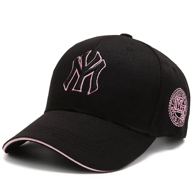 Fashion Letters Embroidery Baseball Caps For Women Men Snapback Hip Hop Hats Female Male Spring Summer Adjustable Trendy Sun Hat