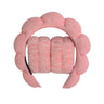 3 件套时尚 Microfiber Washing Wristbands Scrunchies Puffy Headband Spa Bubble Headband for Washing Face Makeup Shower Skincare