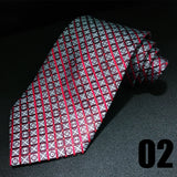 EASTEPIC 10 cm Wide Ties for Men in Business Suits Men's Necktie Jacquard Accessory Quality Print Pure Silk Wedding Party