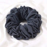 Elastics Chiffon Hair Band Solid Color Big Circle Scrunchies for Women Girl Ponytail Holder Hair Rope Hairband Hair Accessoires