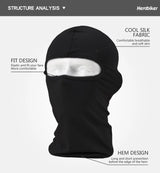 Balaclava Motorcycle Face Mask Moto Helmet Bandana Hood Ski Neck Full Face Mask Windproof Dustproof Face Shield Men's Biker Mask