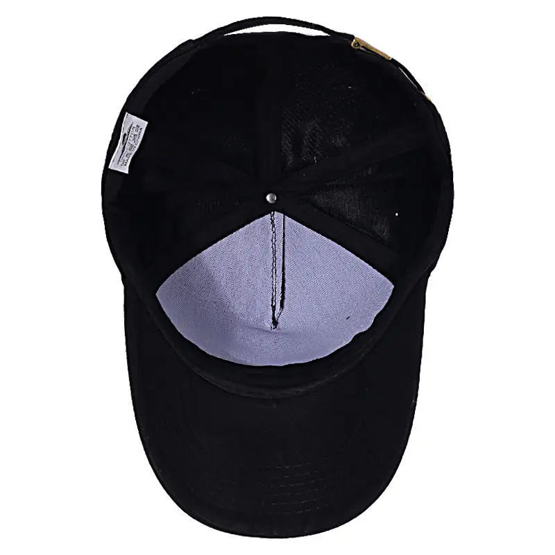 Wholesale 5-Panel Solid Color Embroidery Baseball Cap Custom Logo Snapback Cap Outdoor Curved Roof Dome Sunscreen Sports Cap