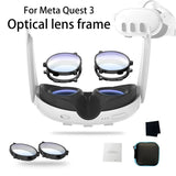 For Quest 3 lens Magnetic eyeglass frames anti-blue light optical lenses protection VR accessories for Oculus/Meta Quest 3