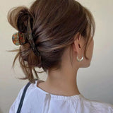 1pc Elegant hair clip, women's back of the head, ins shark clip, 2024 new clip headwear, high-end feeling, vinegar grip clip