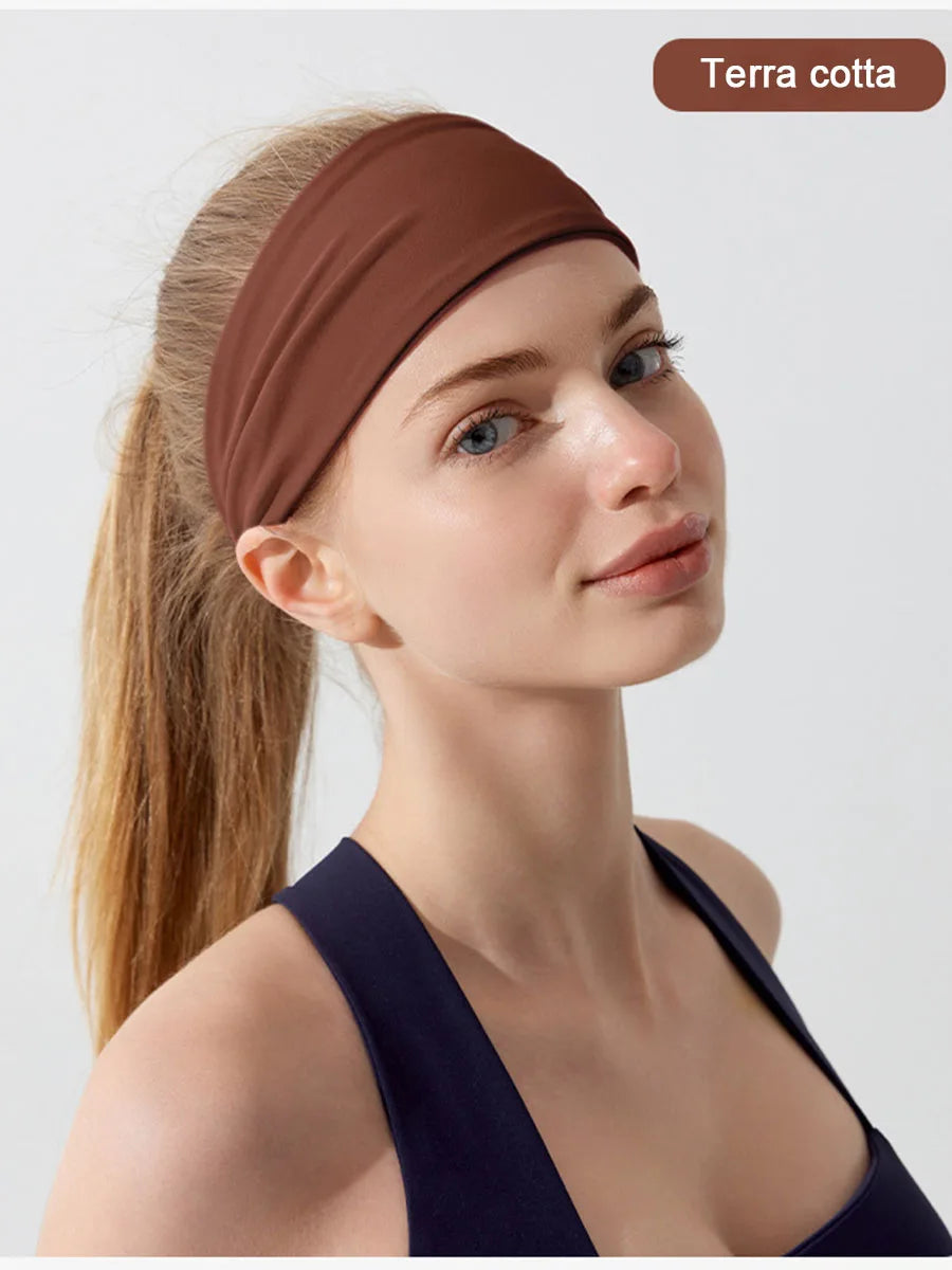 Women Elastic Hair Bands Yoga Hairband Sport Headband Cycling Exercise Headwrap Hair Accessories Fashion Wash Face Headbands