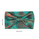 Bohemian Hair Bands in Europe and America, Dotted with Datura Flowers, Elastic and Sweat Absorbent, and Fashionable Headdrdresse