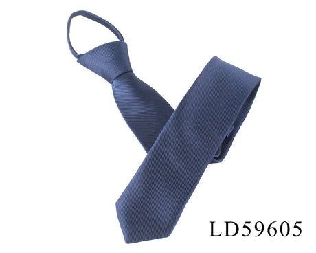 Simple Clip on Ties Security Tie Uniform Shirt Suit Neckties Steward Matte Funeral Lazy Neck Ties for Men Women Students Tie