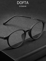DOFTA Ultralight TR90 Glasses Frame Men Optical Myopia Eyeglasses Male Plastic Titanium Prescription Eye Glasses 5196A
