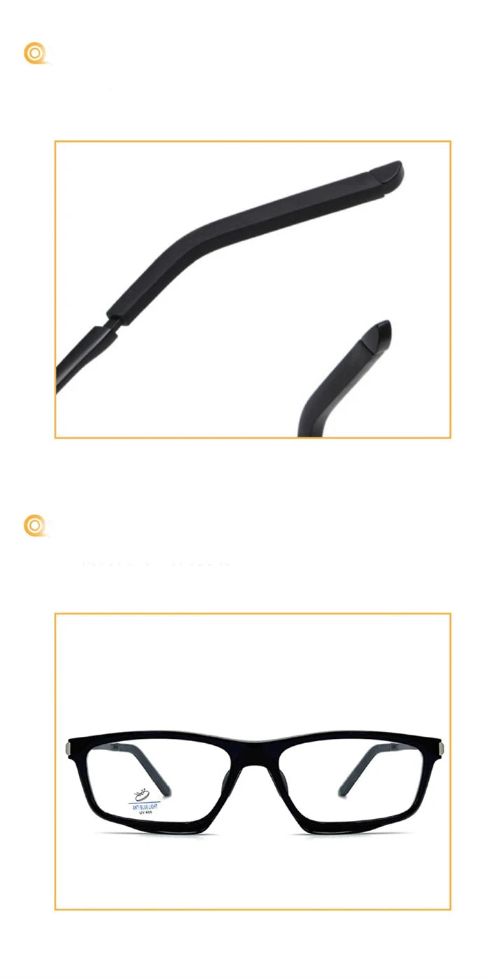 Aluminum Magnesium Leg Nearsighted Glasses Unisex Outdoor Sports Driving Shortsighted Prescription Eyeglasses 0 -0.5 -1.0 To -4