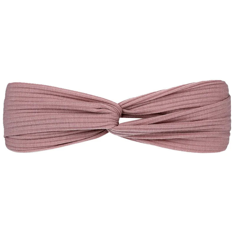 Headbands For Women Girls Top Knot Stretchy Headband Boho Twisted Criss Cross Hair Bands Knitted Cotton Turban Hair Accessories