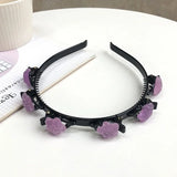 Braided Hair Bands for Girls Hair Hoop Headwear Female Flower Love Fruit Headwear Women New Fashion Hair Accessories