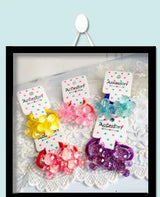 2pcs New Cute Cartoon Christmas Elk Elastic Hair Bands Rubber Hair Rope Tie Girls Hair Scrunchie Ponytail Holder Gum Accessories