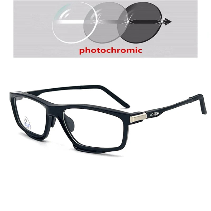 Aluminum Magnesium Leg Nearsighted Glasses Unisex Outdoor Sports Driving Shortsighted Prescription Eyeglasses 0 -0.5 -1.0 To -4