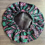 Black Nightcap/Shower Cap Sorority Sisters Association College Party Gifts for Women