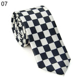 5cm Musical Note Printed Tie College Students Narrow Neckties Leopard Check Performance Ties For Men Daily Neckwear Gravata Gift