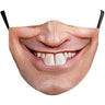 Halloween Adults Mouth Masks Funny Printed Cotton Blend Facial Expressions Washable Mascaras Face Shield Masque Facial Masks New