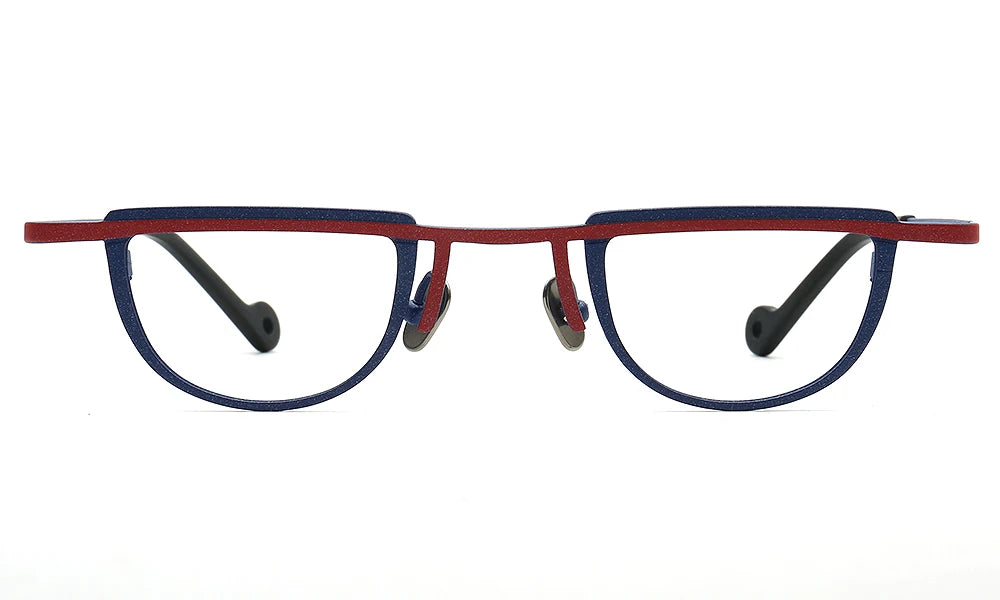 Vintage Titanium Glasses Frames for Women Light Geometric Eyeglass Men Optical Eyewear Retro Spectacles Prescription Myopia