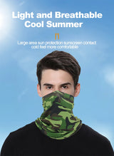 Ourdoor Cycling Riding Scarf Motorcycle Men Women Neck Cover Sports Fishing Magic Bandana Headwear Turban Mask