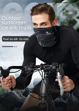 X-TIGER Cycling Face Mask Absorb Sweat Breathable Fishing Training Sport Face Scarf Neck Gaiter Summer Face Bandana