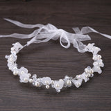 Wedding Headbands For Women Bride Handmade Crystal Rhinestone Tiaras Silver Color Hairbands Hair Accessories Queen Headband Gift