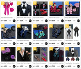 Luxury Black Rhinestone Handmade Bow Tie Men's Wedding Groomsman High-end British Boy Business Suit Shirt Bowtie Set