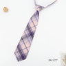 Lazy JK Ties Women Plaid Neck Tie Girls Japanese Style for Jk Uniform Cute Necktie Plaid Uniform School Accessories