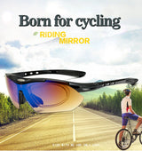 Cycling Glasses For Men's Women Men Outdoor Sports Bicycle Sunglasses MTB Road Goggles Eyewear 5 Lens Bike Equipment Driving