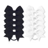 10Pcs/lot Grosgrain Ribbon Pigtail Hair Bows Elastic Hair Ties Hair Bands Holders Girls Baby Hair Accessories for Baby Infants