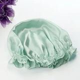 100% Mulberry Silk Nightcap Hair Styling Pure Silk Sleeping Hat Free Shipping