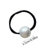 High Elastic Heart Pearl Round Shape Rubber Bands For Women Hair Band Kids Children Sweet Candy Color Hairbands Hair Accessories