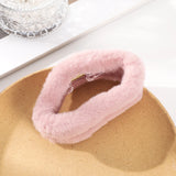 14cm Large Hair Claw Fashion Plush Big Crab Hair Clip For Women Back Clip For Thick Hair Cute Plush Ponytail Hair Accessories