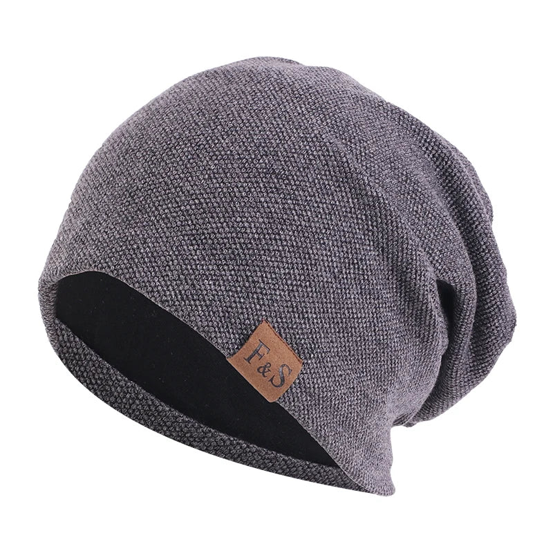 Unisex Beanie Cotton Night Sleep Cap Bonnet Chemo Hat Headwear Turban Baggy Hair Care Nightcap Pullover Hat Solid Colo Men Women