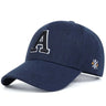 Unisex Simple Letter A Embroidery Baseball Caps Spring and Autumn Outdoor Adjustable Casual Hat Sunscreen Hat