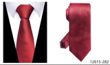 100% Silk Brand Purple Tie Men Necktie High Quality Mix Colors Silk 7.5 cm Gravatas Accessories Wedding April Fool's Day
