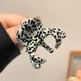 Trendy French Acetate Hair Claw Clips Retro Crab Shark Clip Elegant High Ponytail Holder Fashion Hair Accessories for Women Girl