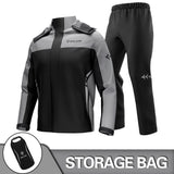 Motorcycle Raincoat Men Women Waterproof 100% Motorcycle Rider Raincoat Suit Moto Raincoat Rain Coat Jacket Pants Biker Rain Set